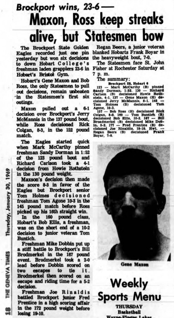 Maxon, Ross keep streaks alive, but Statesmen bow