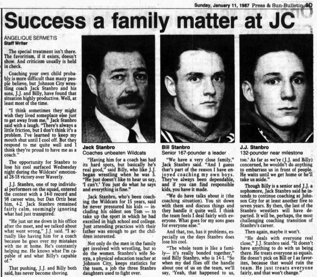 Success a family matter at JC
