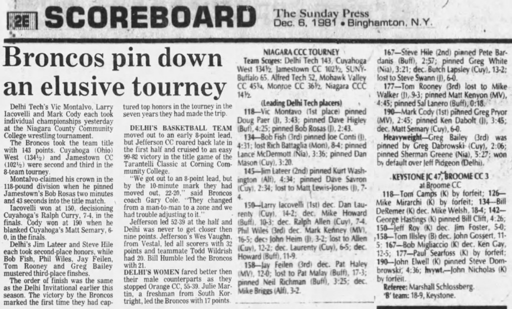 Broncos pin down an elusive tourney