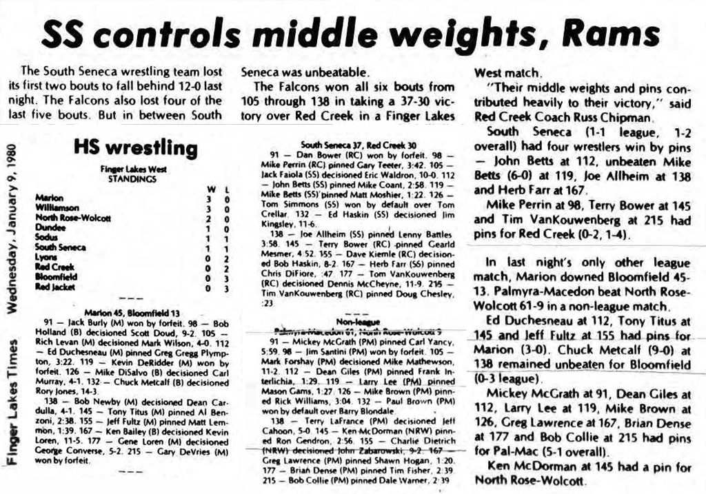 SS controls middle weights, Rams