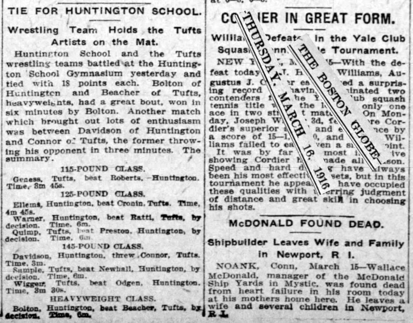 Tie For Huntington School