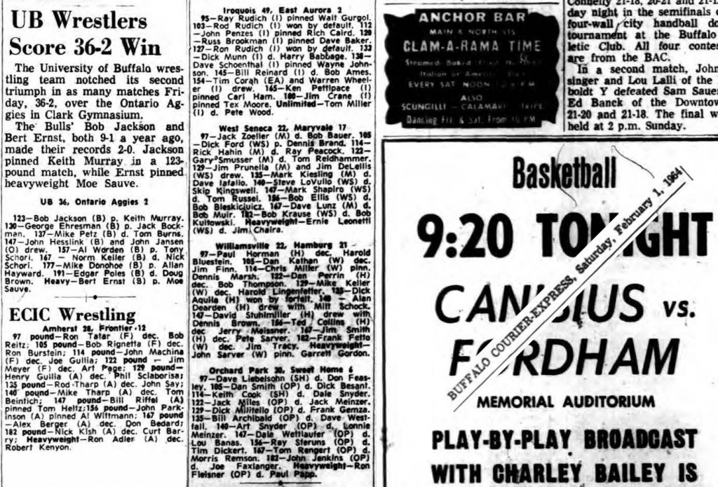 UB Wrestlers Score 36-2 Wins