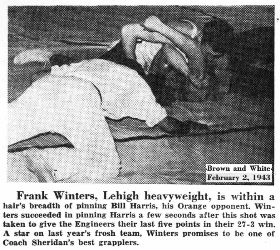 Syracuse Is Thrown by Lehigh Matmen