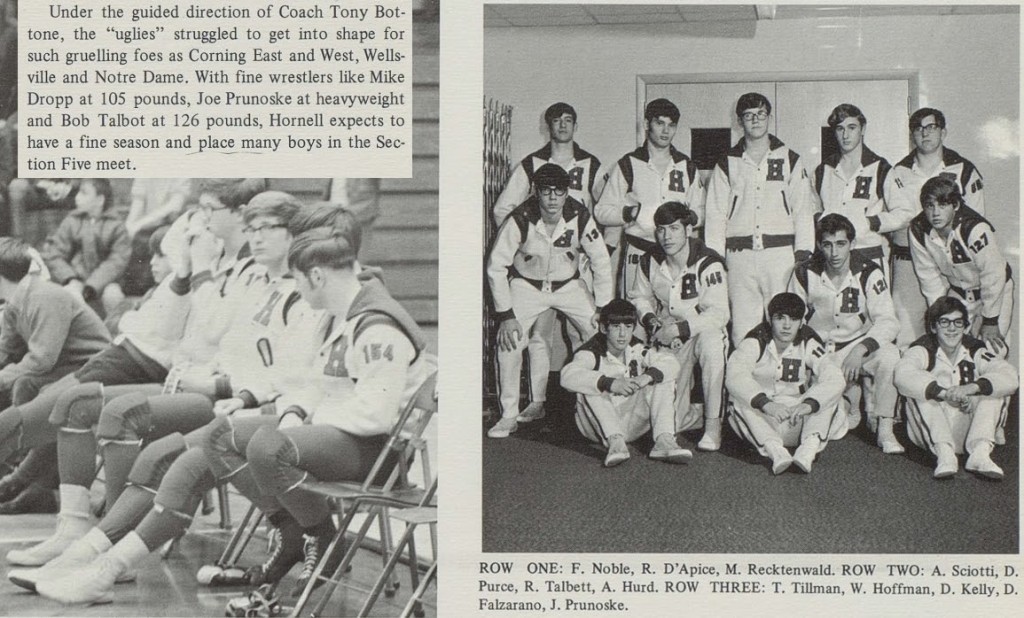 Hornell Wrestling 1970-1971