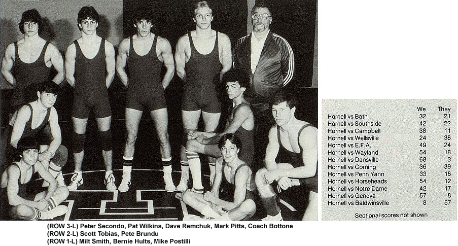 Hornell Wrestling 1983-1984