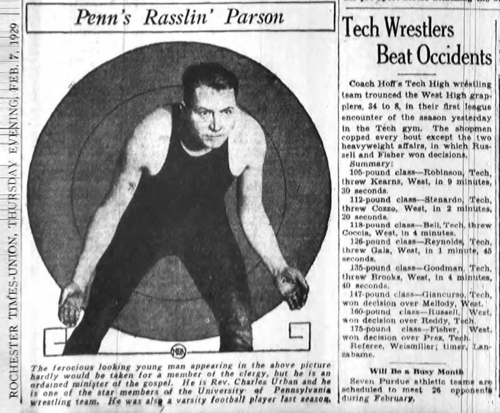 Penn's Rasslin' Parson