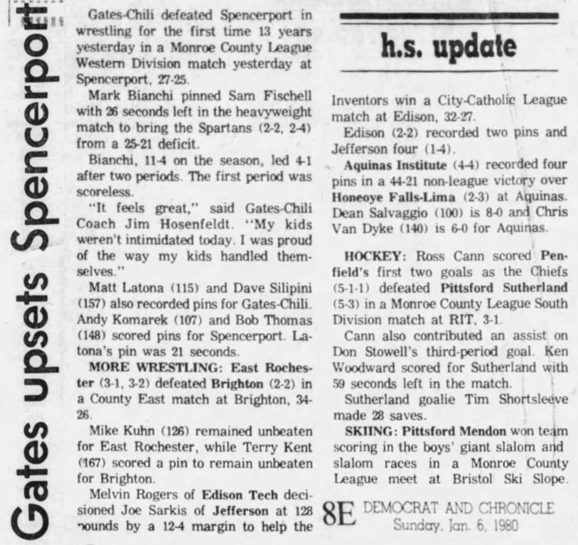 Gates Chili upsets Spencerport