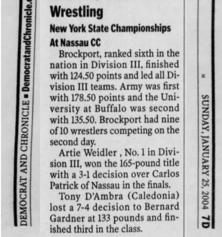 New York State Championships