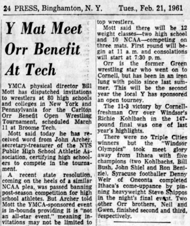 Y Mat Meet Orr Benefit At Tech