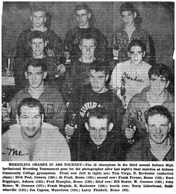 Wrestling Champs in Auburn HS Tourney