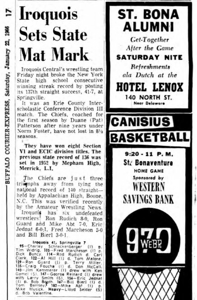 Iroquois Sets State Mark