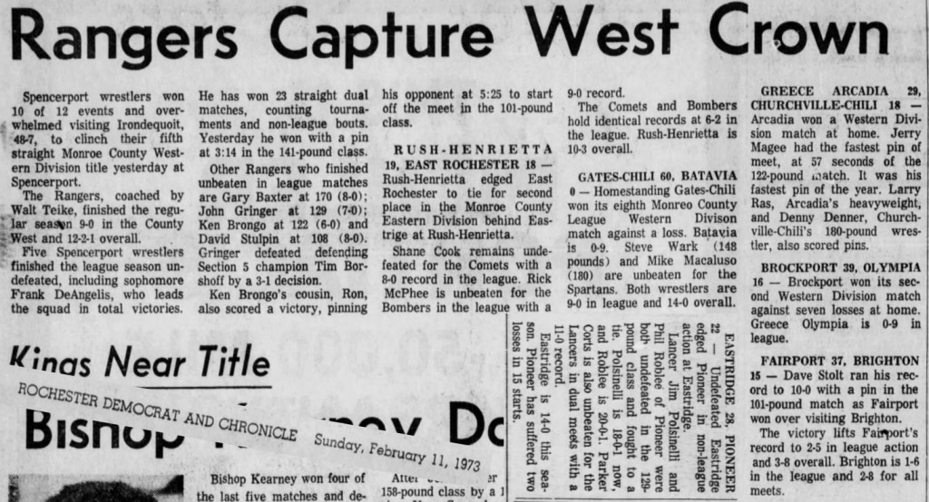 Gates Chili wins eighth