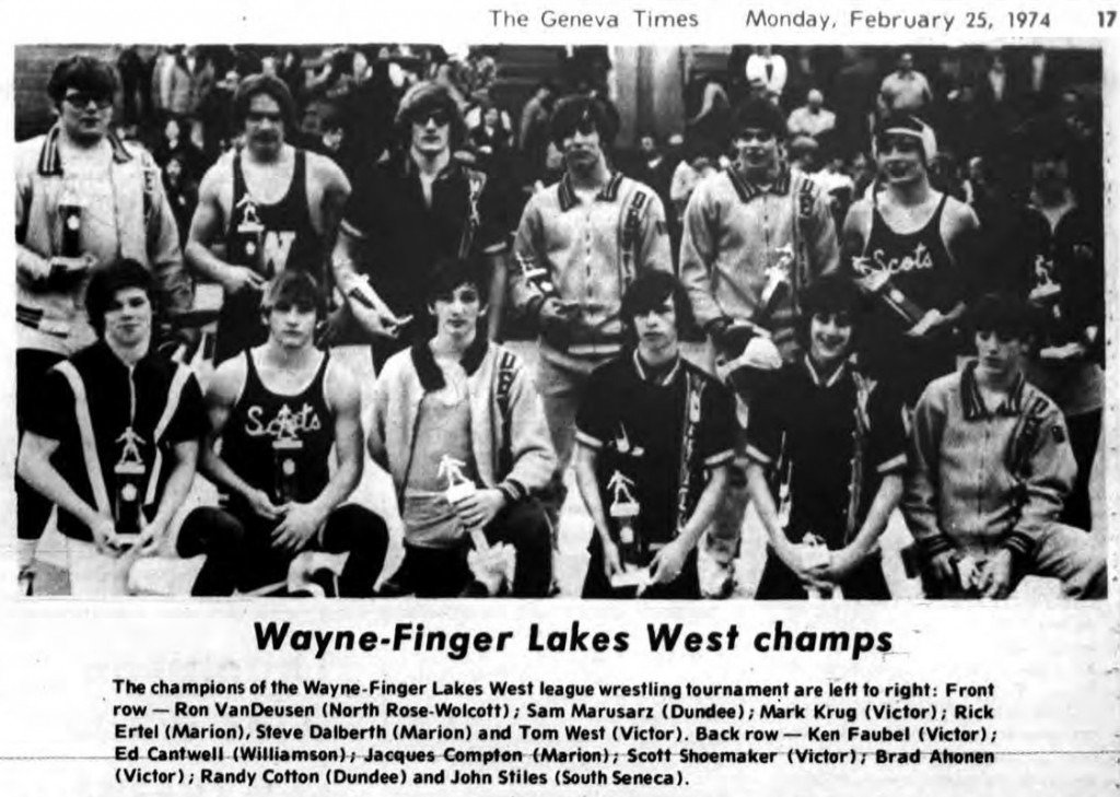 Wayne-Finger Lakes Wrest Champions