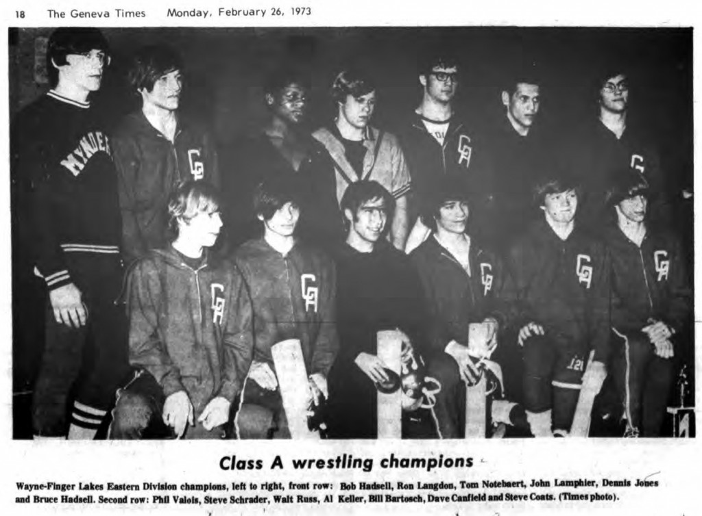 Class A wrestling champions