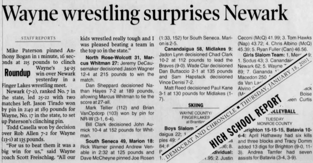 NR-W Cougars 31, MW Wildcats 27