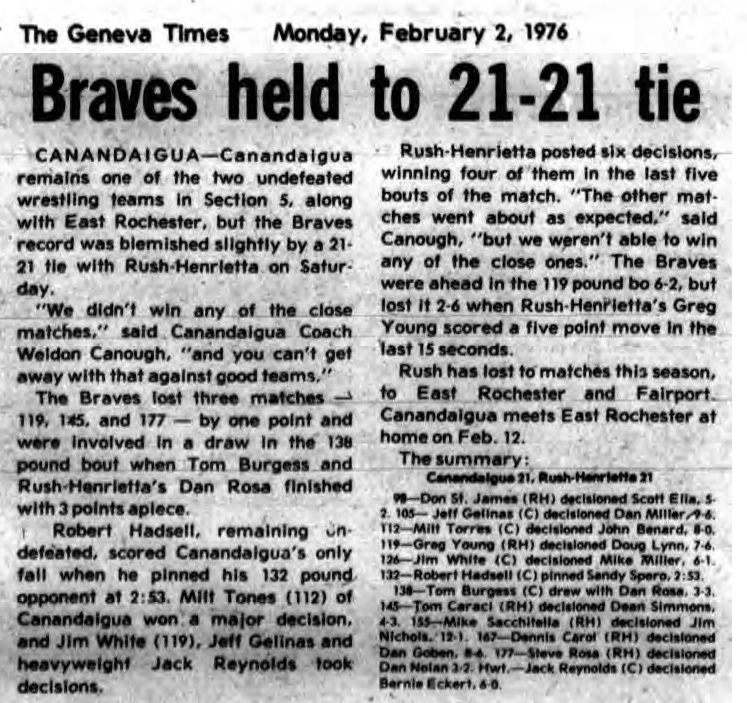 Braves held to 21-21 tie