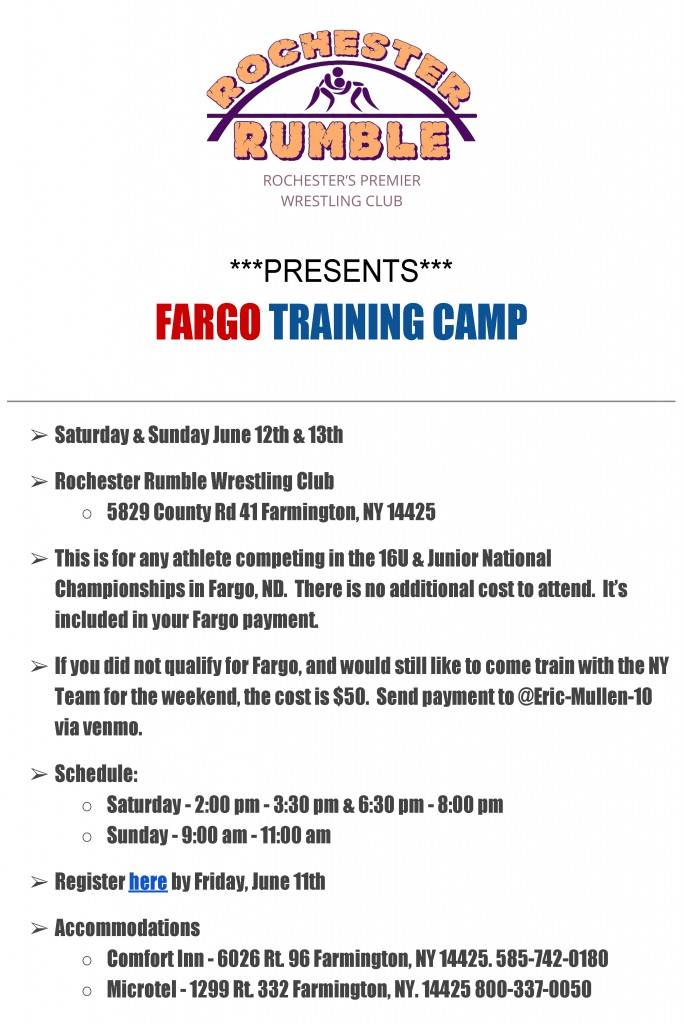 Fargo Training Camp