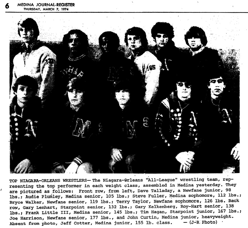 Top Niagara-Orleans Wrestlers