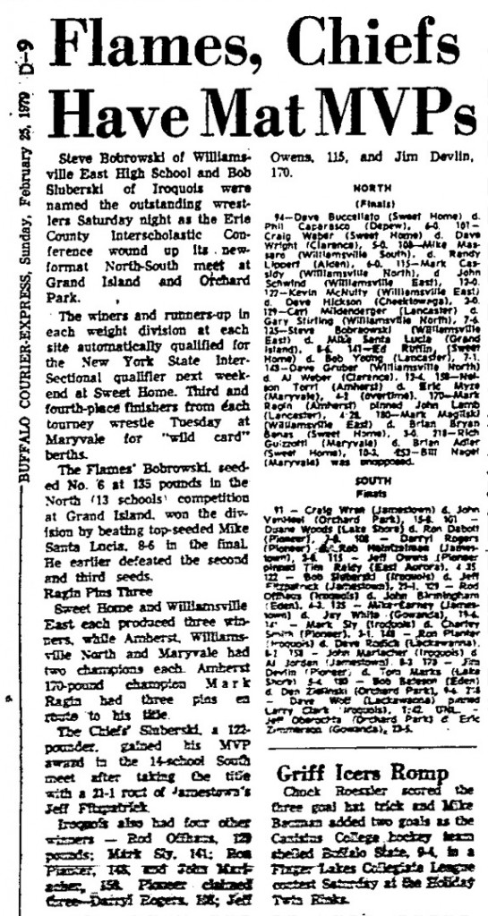 Flames, Chiefs Have Mat MVPs