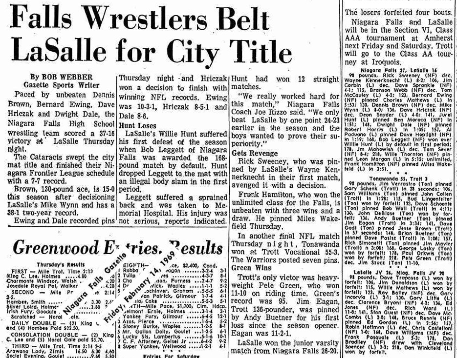 Tonawanda trounces Trott