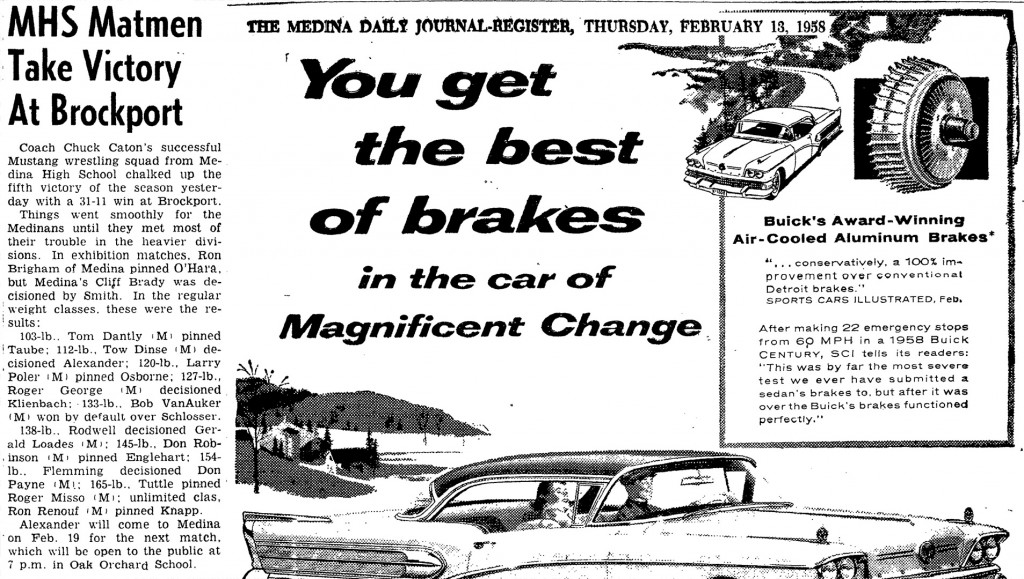 Medina Matmen Take Victory At Brockport