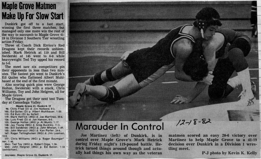 Maple Grove Matmen Make Up For Slow Start