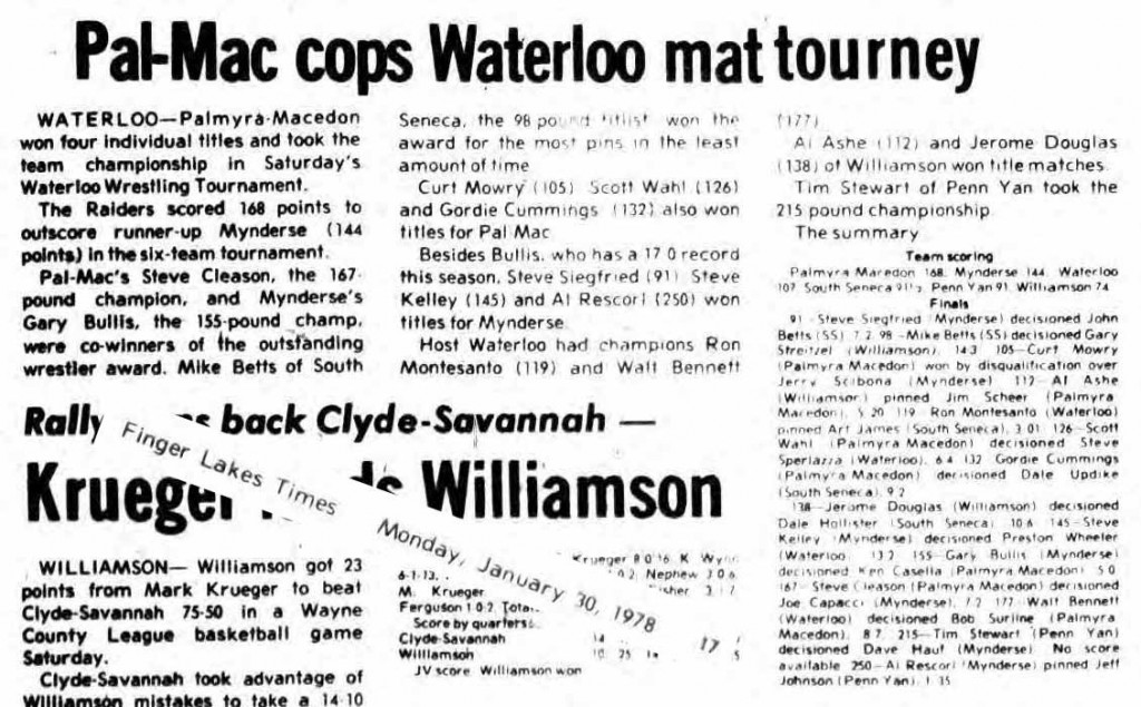 Pal-Mac cops Waterloo mat tourney