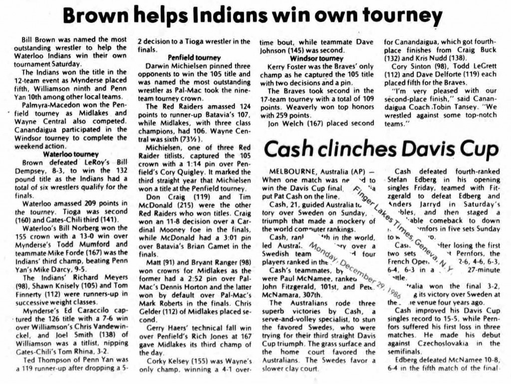 Brown helps Indians win own tourney