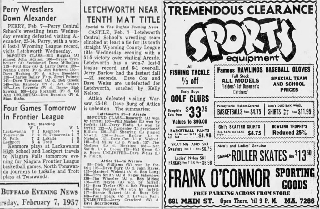 Letchworth Near Tenth Mat Title