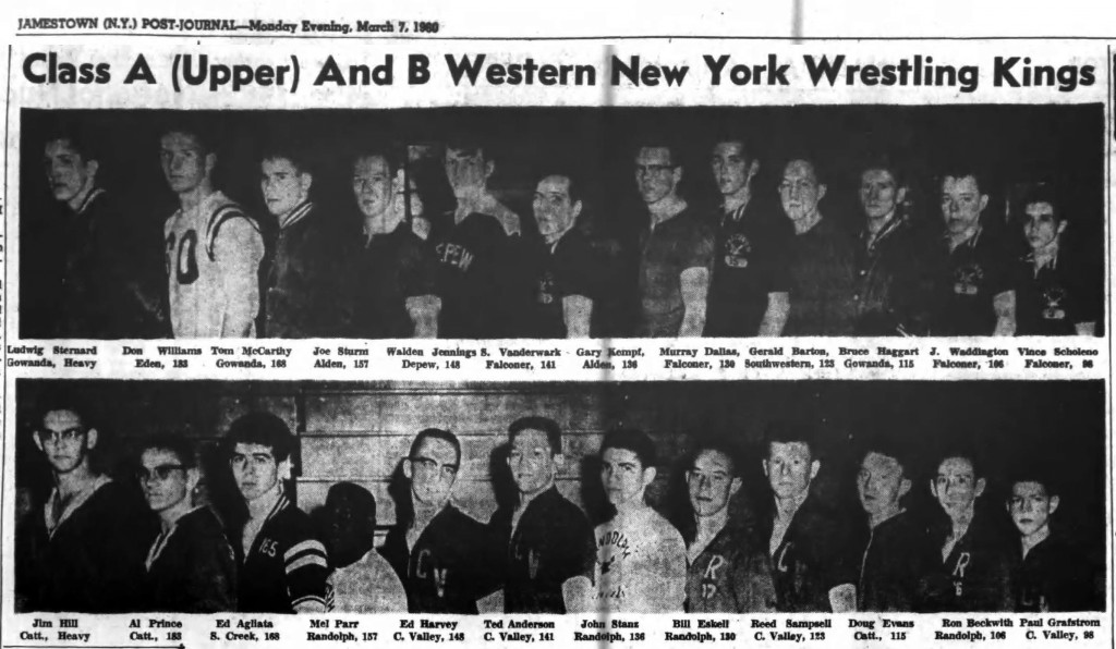 Class A and B Western New York Wrestling Kings