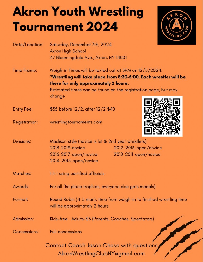 Akron Youth Wrestling Tournament