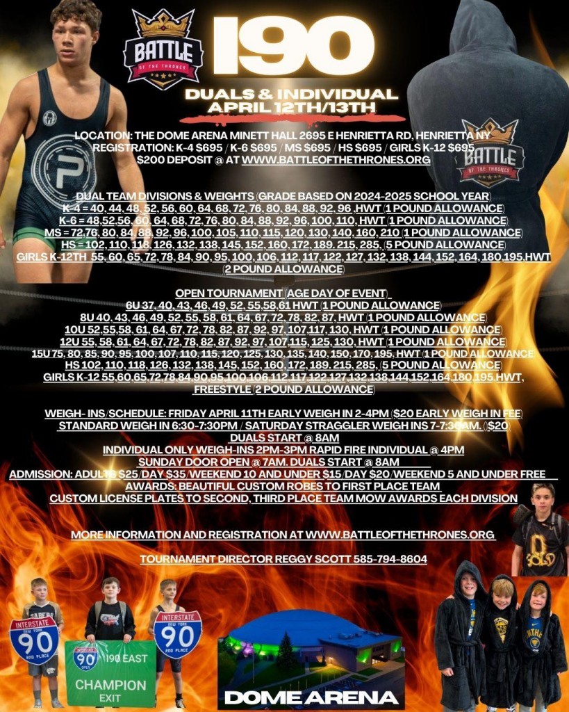 Battle of the Thrones I90 Duals, Individual