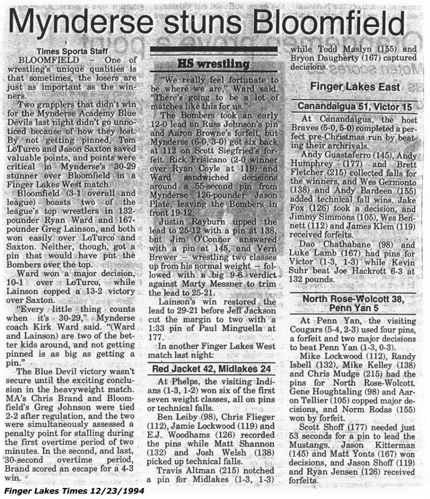 Red Jacket 42, Midlakes 24