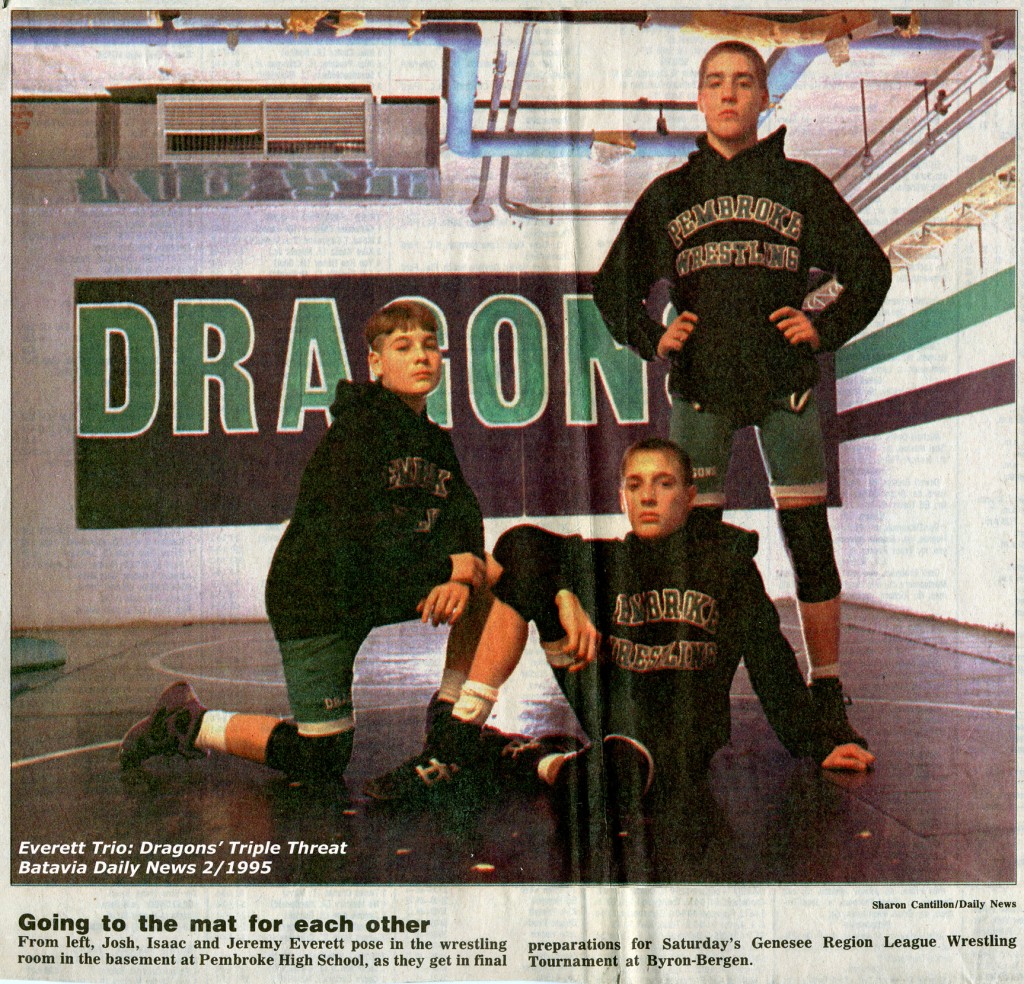 Going to the mat for each other