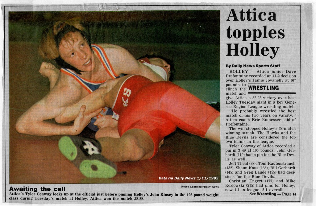 Attica Topples Holley (1/2)