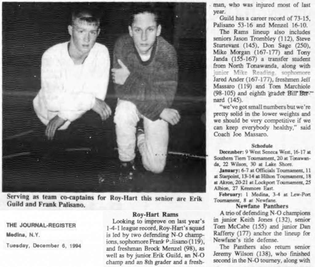 1994-1995 Roy-Hart Rams