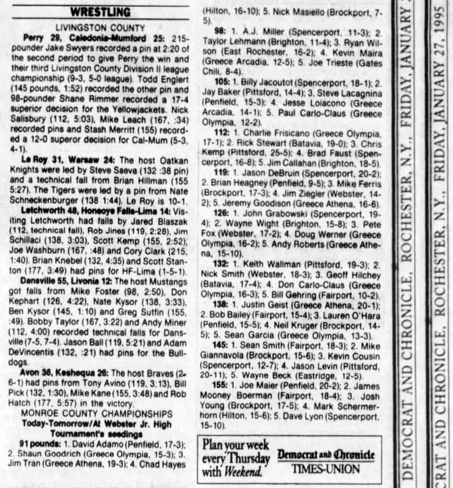 Le Roy 31, Warsaw 24