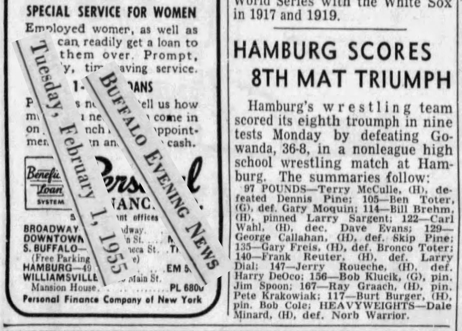 Hamburg Scores 8th Mat Triumph