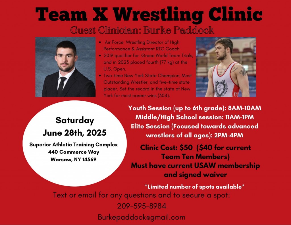 Team X Wrestling Clinic