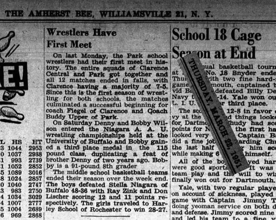 Wrestlers Have First Meet