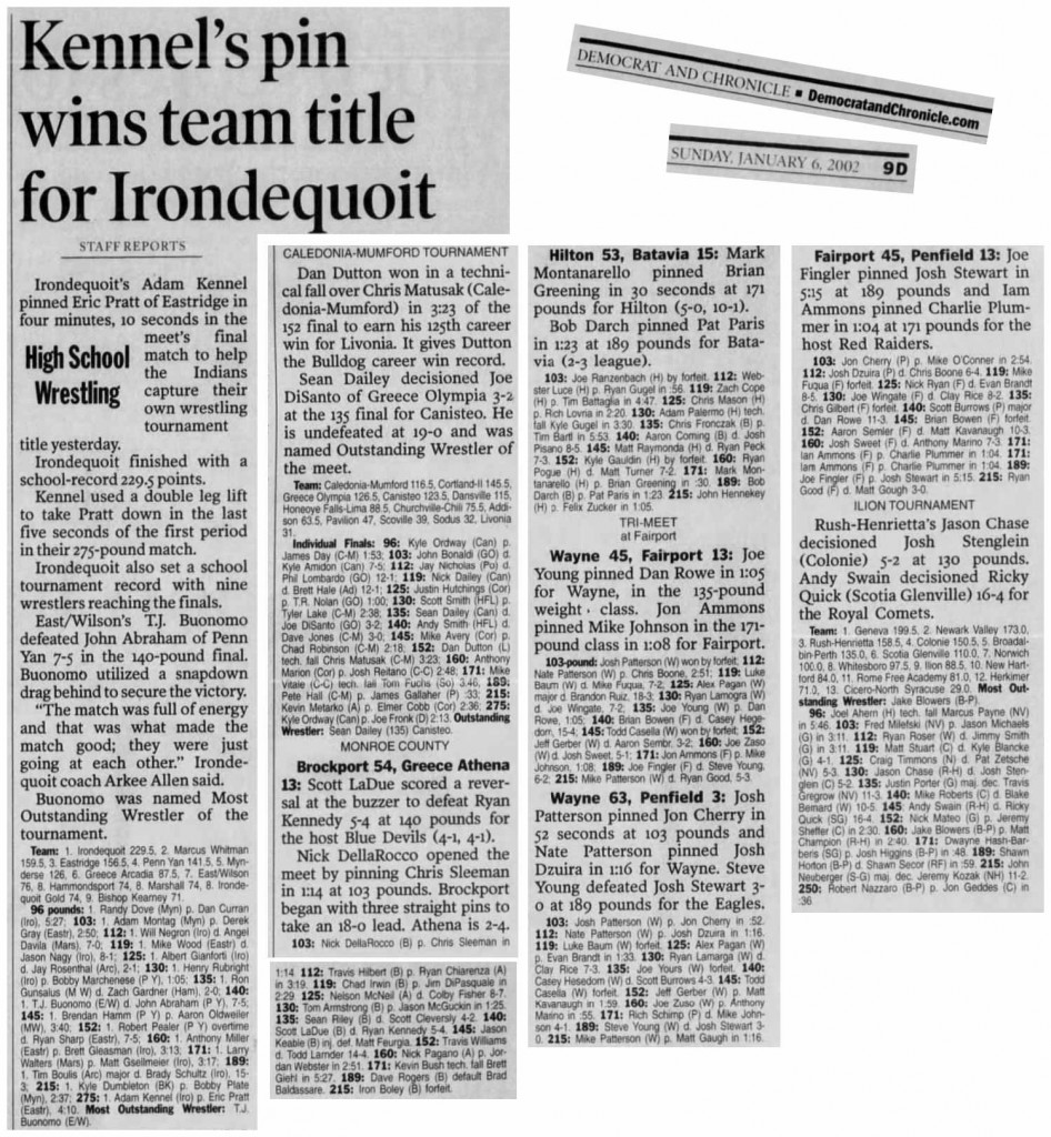 Wayne 63, Penfield 3