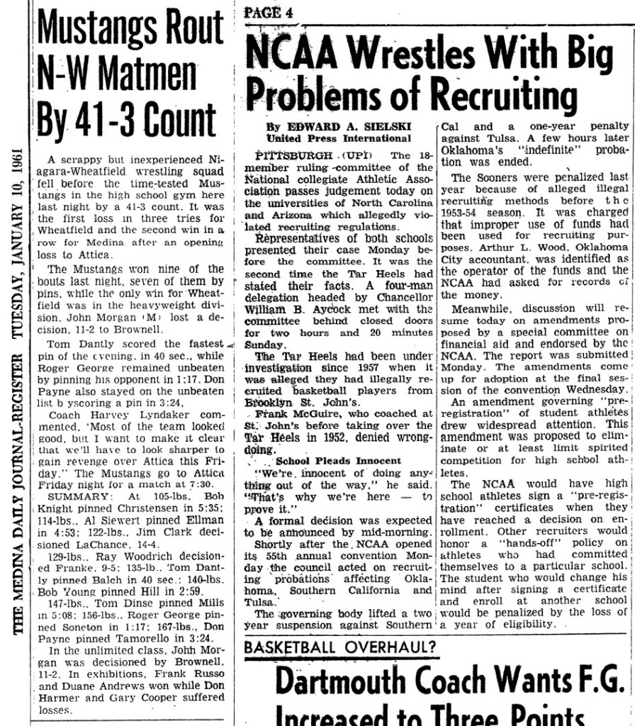 Mustangs Rout N-W Matmen by 41-3 Count