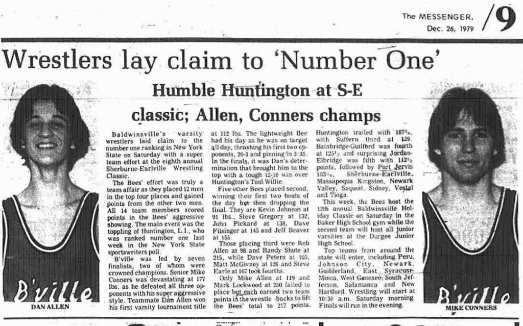 B'ville wrestlers lay claim to Number One