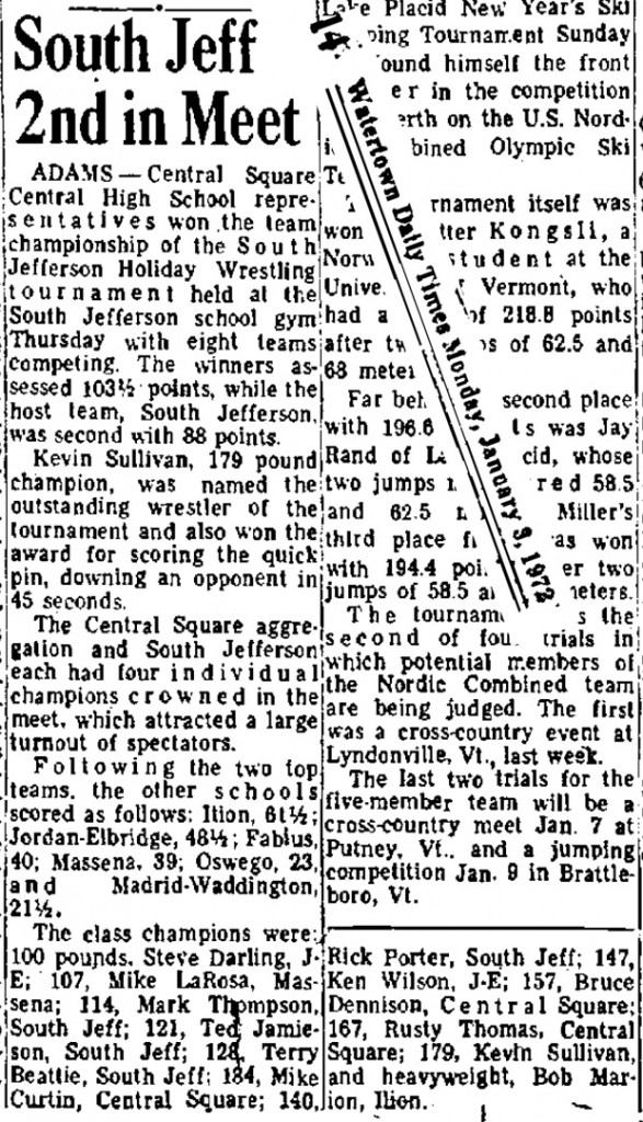 South Jeff 2nd in Meet