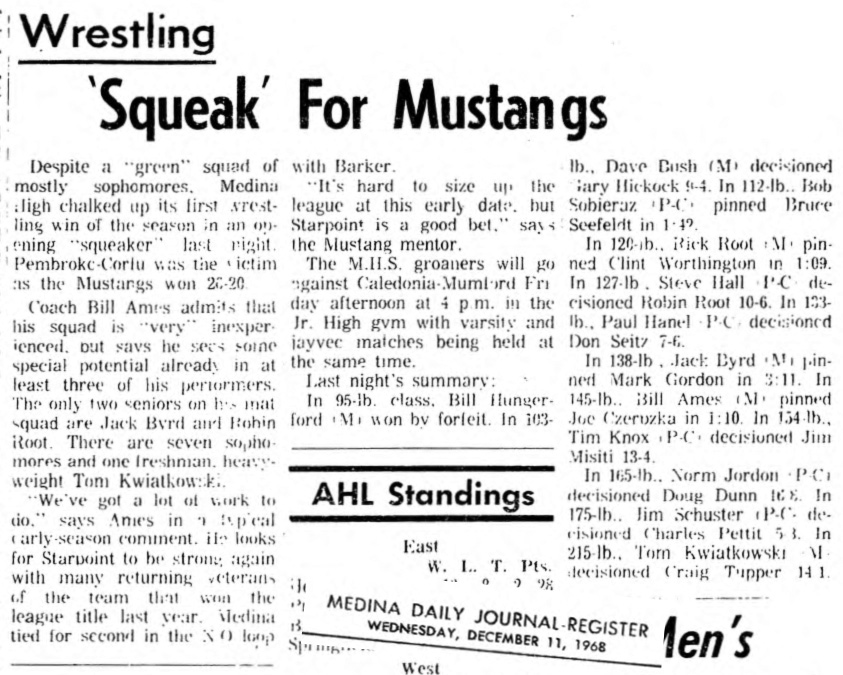 'Squeak' For Mustangs