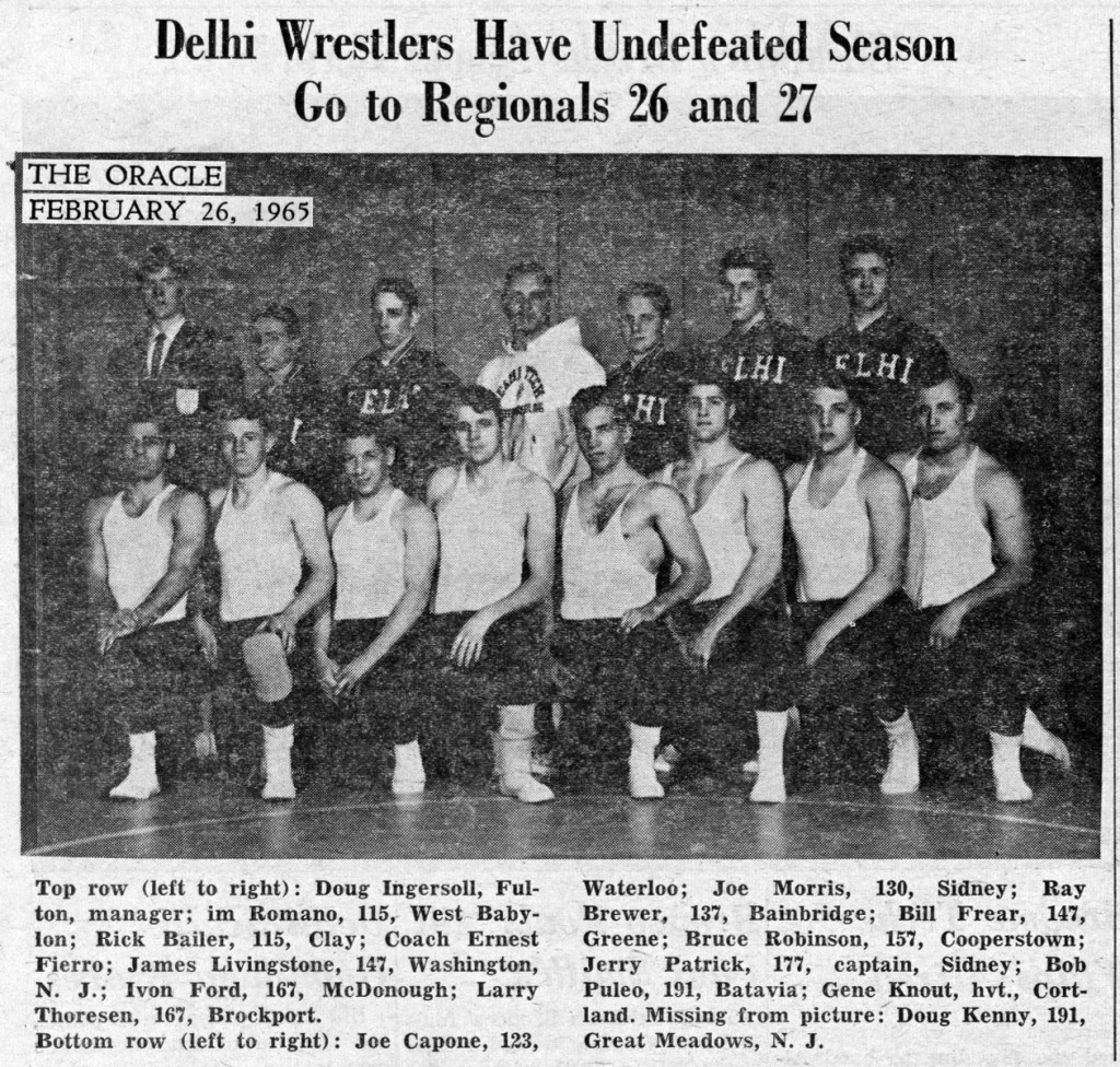 1964-1965 Delhi Broncos