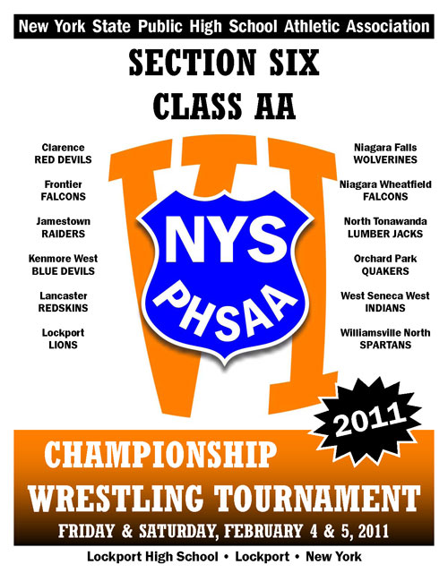 NYSPHSAA Section VI Class AA Championship Wrestling Tournament