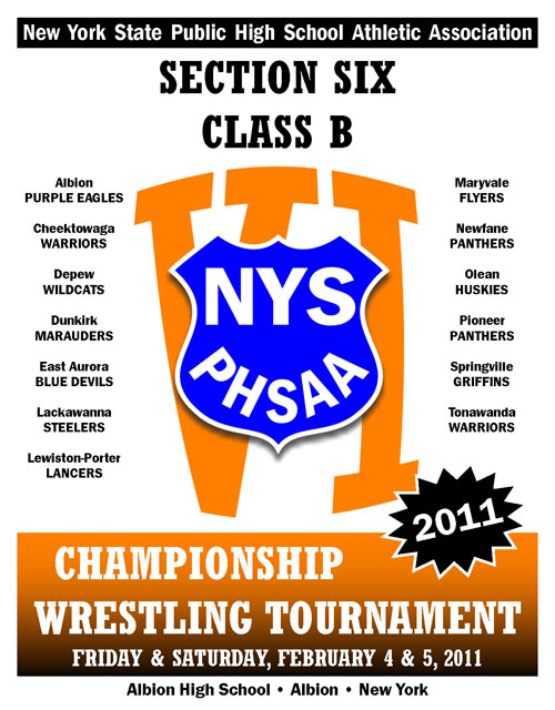 NYSPHSAA Section VI Class B Championship Wrestling Tournament