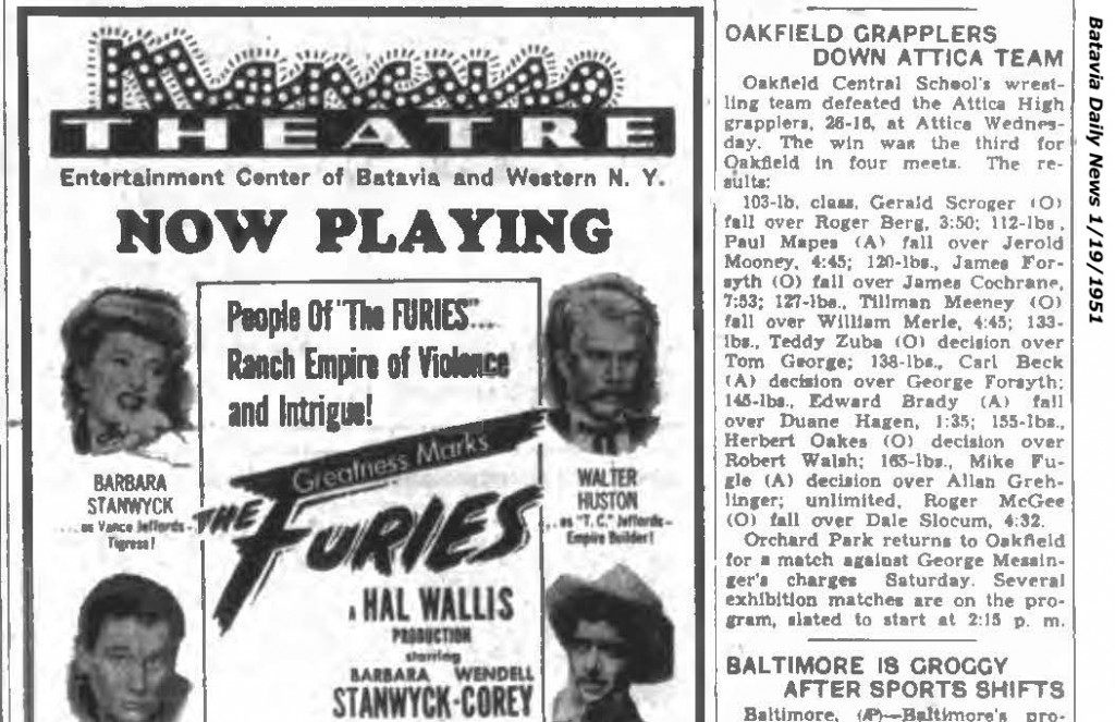 Oakfield Grapplers Down Attica Team