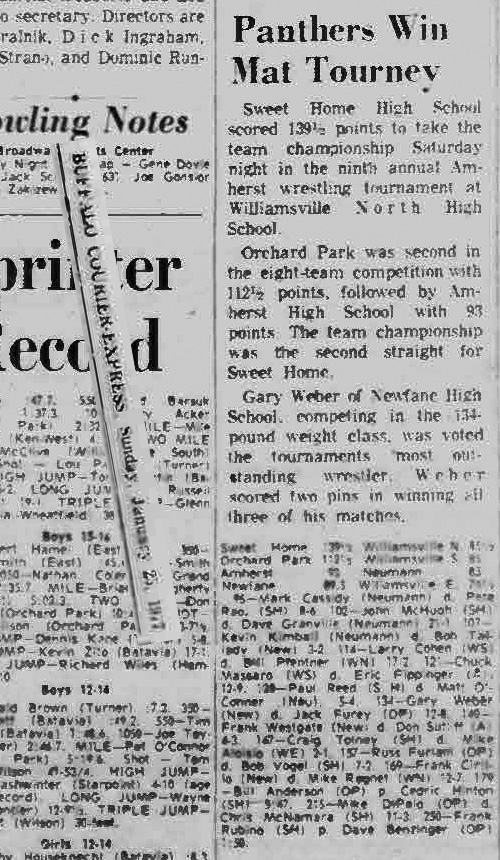 Panthers Win Mat Tourney